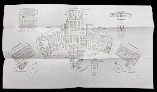 Layout of Gemini's Cockpit from Bernard Hohmann's Personal Collection