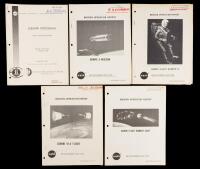 Five Gemini Flight Summary Reports from Bernard Hohmann's Personal Collection