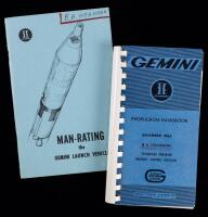Gemini Propulsion Handbook, December 1965 and Man-Rating the Gemini Launch Vehicle