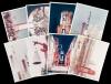 Set 5: 8 Project Gemini 8x10 Color Kodak Paper Photographs from Bernard Hohmann's Personal Collection