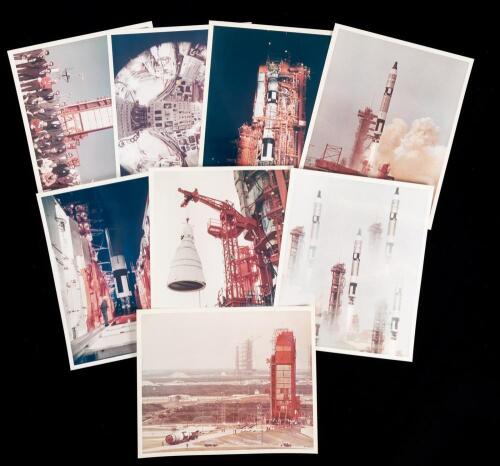 Set 2: 8 Project Gemini 8x10 Color Kodak Paper Photographs from Bernard Hohmann's Personal Collection