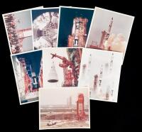 Set 2: 8 Project Gemini 8x10 Color Kodak Paper Photographs from Bernard Hohmann's Personal Collection