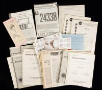 Large Collection of Press Kits, Inter-Office Packets, Publications, Gemini Launch Invitations and othe Tech Research Reports