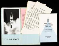 Five Satellite and Missile Reports and Various Packets, Brochures and Paperwork from Bernard Hohmann's Personal Collection