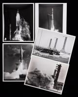 24 Black and White Photographs of Launches, Tests and the Launch Complex From Bernard Hohmann's Personal Collection