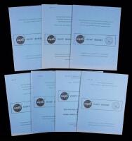 Seventeen NASA/U.S. Naval School of Aviation Medicine Joint Reports from Bernard Hohmann's Personal Collection.