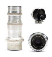 NASA: Three Vintage Zeiss Lenses Found in Lock Box of Richard "Dick" Underwood. 135 mm, 35 mm and a Leica Vario Finder