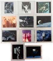 76 Glass Slides of Projects Gemini and Mercury from Bernard Hohmann's Personal Collection.