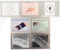 87 Glass Slides of Projects Gemini and Mercury from Bernard Hohmann's Personal Collection.