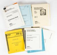 WITHDRAWN - Large Collection of 10 Handbooks, Notebooks and Files from Long Time NASA Engineer for SPACELAB, The International Space Station