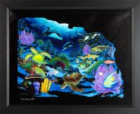 Robert Wyland. "Year of the Reef - Sea Turtle"