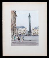 Henri Bouvrie. "Place Vend&Atilde;&acute;me"