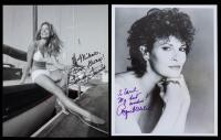 Icons of Beauty and Talent #1: Farrah Fawcett and Raquel Welch, Two Signed Photos