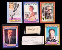 "Petite" Autographs : Marlon Brando, Douglas Fairbanks Jr., Kevin Costner, James Caan, Joan Fontaine, Joan Leslie, Edwar