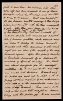 Irving, Washington -- Autograph Draft of a Page From <I>Life of Columbus</I>