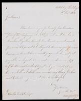 Savage, Henry -- British Commander Reports American Ships He Has Taken and Wants to Know When He Will Be Paid