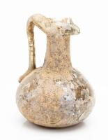 Single Handle Trefoil Mouth Jug, 8.9 cm. Roman 4th-5th Century C.E.