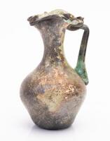 Ancient Roman Trefoil Rim Jug with Nice Detail Under Lip, 11.8 cm