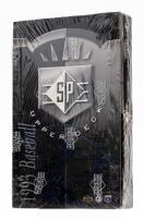 1993, The First Year of Release for the Upper Deck SP Authentic Collection of Baseball Cards. High Demand. Factory Sealed Box of