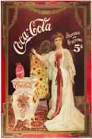 Supremely Rare Oversized 1904 Coca-Cola Card Stock Sign of Lillian Nordica in Remarkable Condition.