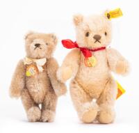 Two Small But Impeccable Steiff Bears Including a Highly Desirable 50's Bear