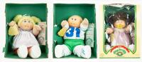 Three (3) 1984 Cabbage Patch Kids, Mint in Original Boxes