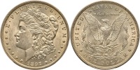 1897-O Morgan Dollar. PCGS graded AU58