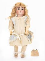 Desirable Original German Bisque Ball Jointed Doll