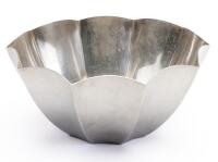 Rare Tiffany & Co. Heavy, Sterling Silver Decagon Bowl, Distinct Mid-Century Mondern Look.