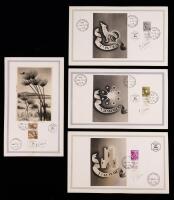 Israel: Extremely Rare Group of George Hamori Stamp Artwork