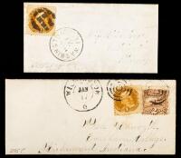 1869 1&Acirc;&cent; & 2&Acirc;&cent; Pictorials on Two Covers Incl. Combination