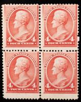 1888, 4&Acirc;&cent; carmine
