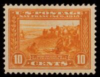 10&Acirc;&cent; Panama-Pacific, perf 12, orange