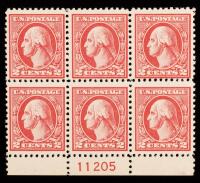 1918, 2&Acirc;&cent; carmine, Offset, type V