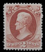 War Dept., 1873, 2&Acirc;&cent; rose Mint NH Stamp