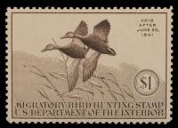 Hunting Permit, 1940, $1 Black Mallards
