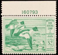 Hunting Permit, 1949, $2 Goldeneye Ducks