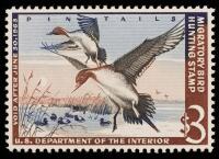 Hunting Permit, 1962, $3 Pintail Drakes