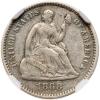 1868 Liberty Seated H10C NGC EF45
