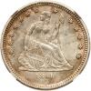 1861 Liberty Seated 25C