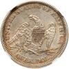 1861 Liberty Seated 25C - 4