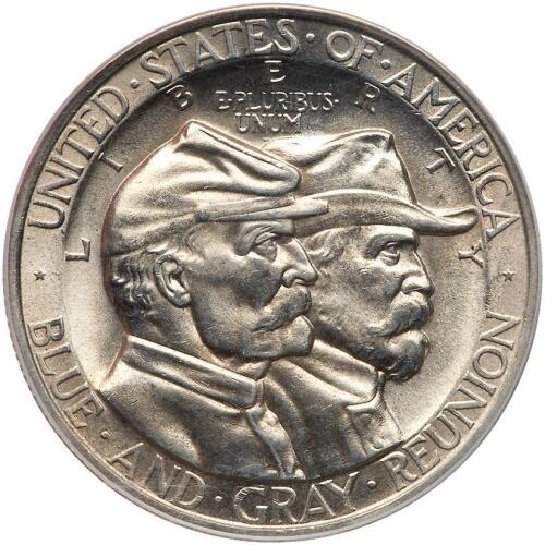 1936 Gettysburg 50C PCGS MS63