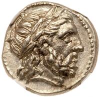 Kingdom of Macedon. Philip II, 359-336 BC. AR Tetradrachm (14.21g) minted at Amphipolis, c. 323-315 BC