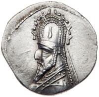 Parthian Kingdom. Gotarzes I. Silver Drachm (4.05 g), ca. 95-90 BC