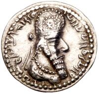 Kingdom of Sasania. Artashir I, c. AD 224-242. AR Obol (0.63 g)
