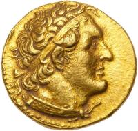 Ptolemaic Kingdom of Egypt. Ptolemy I, 323-285 BC. Gold Pentadrachm (17.81 g) minted at Alexandria