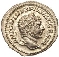 Caracalla, AD 198-217. AR Denarius minted at Rome, AD 213-217