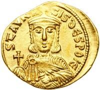 Nicephorus I, 802-811. Gold Solidus (4.44 g) minted at Constantinople