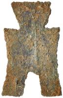 Warring States. 350-250 BC, AE Square Foot Spade Money (6.5 g, 46 X 30 mm)