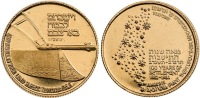 100 Years of Settlement Gold State Medal